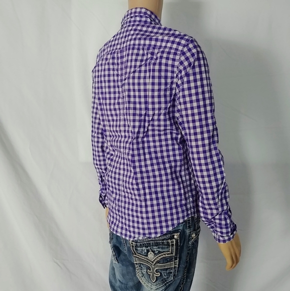Frank & Eileen Checked Button Down Shirt - Picture 4 of 8